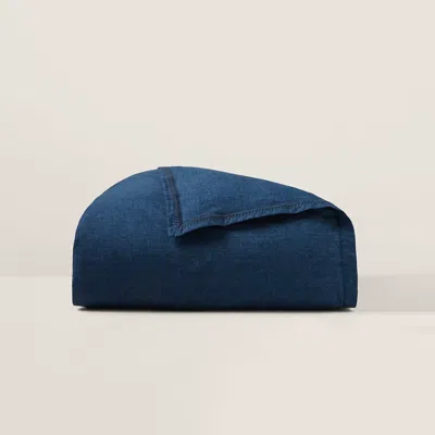 Ralph Lauren Barrett Duvet Cover In Blue