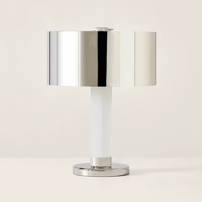 Ralph Lauren Barton Desk Lamp In Silver