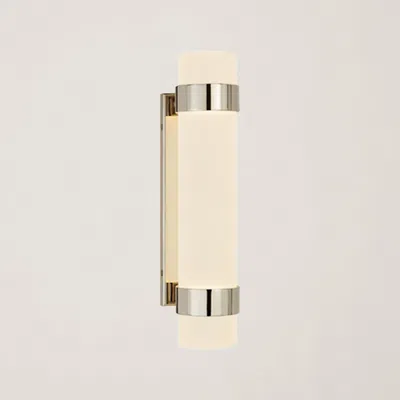 Ralph Lauren Barton Small Bath Sconce In White