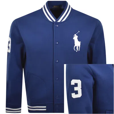 Ralph Lauren Baseball Jacket Blue