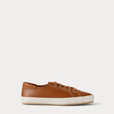 Ralph Lauren Bayston Calfskin Sneaker