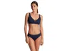 Ralph Lauren Beach Club Solid V Wire Top Swimwear Womens Navy Buu564 In Blue