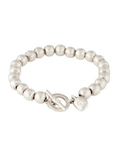 Pre-owned Ralph Lauren Bead Bracelet, 6.75" In Multicolor