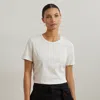 Ralph Lauren Beaded-logo Cotton Jersey Tee