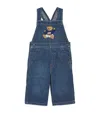 Ralph Lauren Bear Graphic Dungarees In Blue
