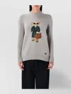 Ralph Lauren Bear Graphic Knitwear Ribbed Finish