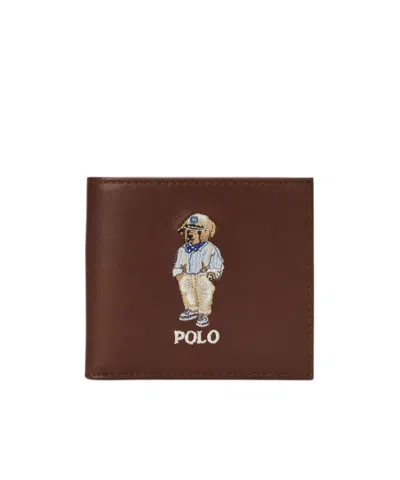 Polo Ralph Lauren Bear Pattern Wallet In Multicolor