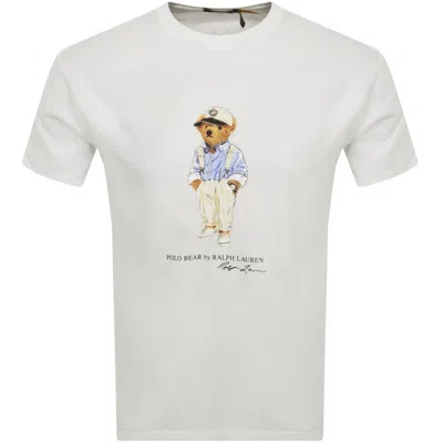 Ralph Lauren Bear T Shirt White