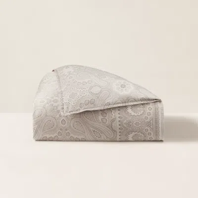 Ralph Lauren Beaumont Duvet Cover In Gray