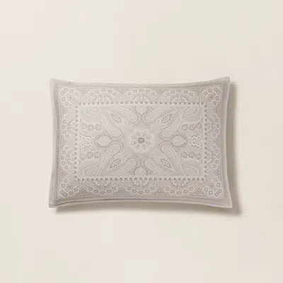 Ralph Lauren Beaumont Sham In Gray