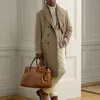 Ralph Lauren Bedford Calfskin Duffel In Gold