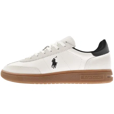 Ralph Lauren Bedford Trainers White