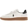 Ralph Lauren Bedford Trainers White In Brown