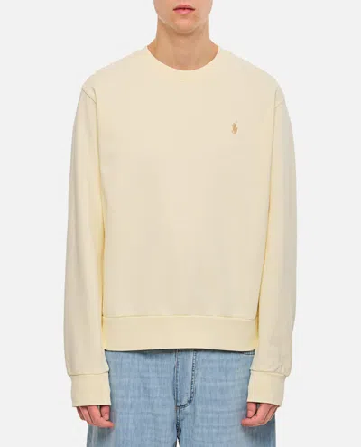 Polo Ralph Lauren Beige Cotton Sweatshirt
