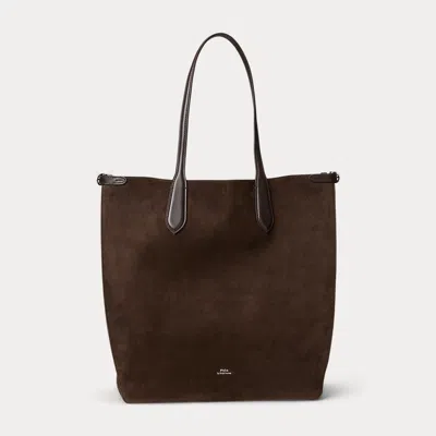 Ralph Lauren Bellport Suede North-south Tote
