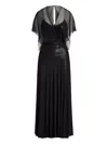 Ralph Lauren Belt-detail Midi Dress In Black