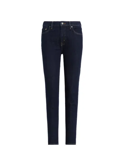 Ralph Lauren Belt Jeans In Blue