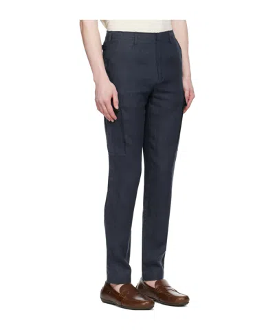 Polo Ralph Lauren Belt-loop Casual Pants In Black