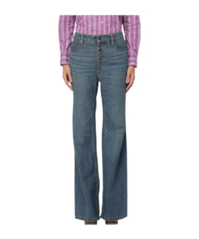 Ralph Lauren Belt-loop Jeans In Hellblau