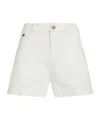 Polo Ralph Lauren Belt-loop Shorts In White