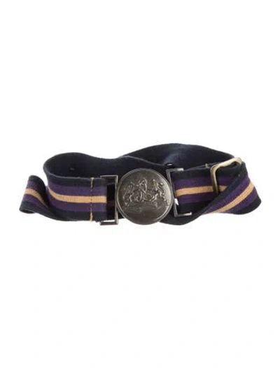 Pre-owned Ralph Lauren Belt In Purple