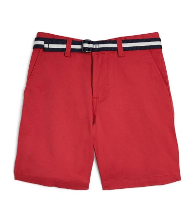 Ralph Lauren Kids' Belted Chino Shorts (2-7 Years) In Multi