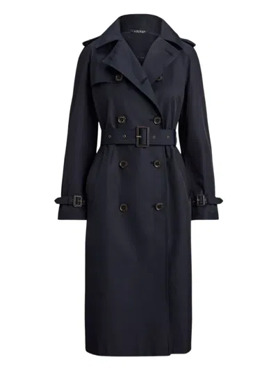 Ralph Lauren Bl Db W Ns44 Lined Coat In Blue