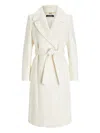 Ralph Lauren Belted Coat In Neutral
