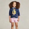 Polo Ralph Lauren Kids' Belted Stretch Chino Short In Blue