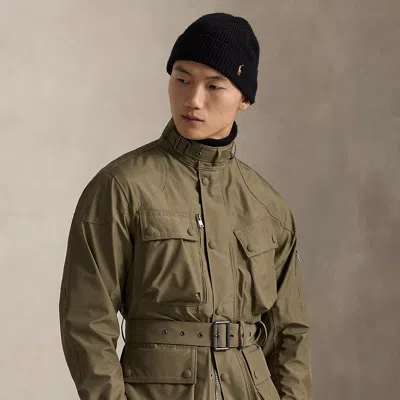 Ralph Lauren Belted Utility Jacket In Green