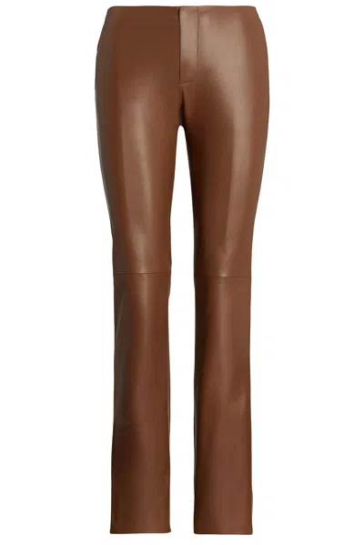 Ralph Lauren Benjamin Trouser In Brown