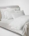 Ralph Lauren Bethany Jacquard Organic Cotton Standard Pillowcase In Studio Wht