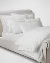 Polo Ralph Lauren Bethany Jacquard Organic Cotton Standard Pillowcase In Studio Wht