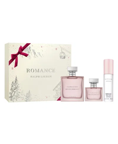 Ralph Lauren Beyond Romance Eau De Parfum And Mist Trio Gift Set In No Color