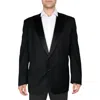 Ralph Lauren Big & Tall Lattimore Mens Pocket Wool Two-button Blazer