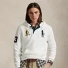Ralph Lauren Big Pony 20th Anniversary Crest Hoodie In White