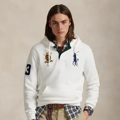 Ralph Lauren Big Pony 20th Anniversary Crest Hoodie In White