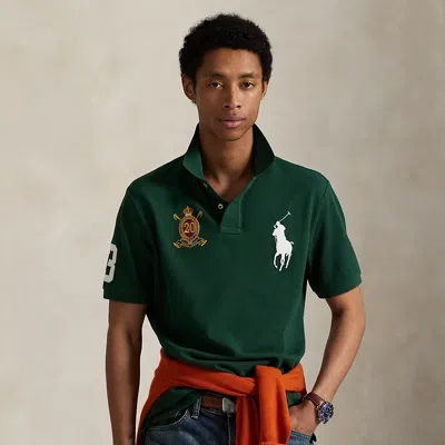 Ralph Lauren Big Pony 20th Anniversary Crest Polo In Green
