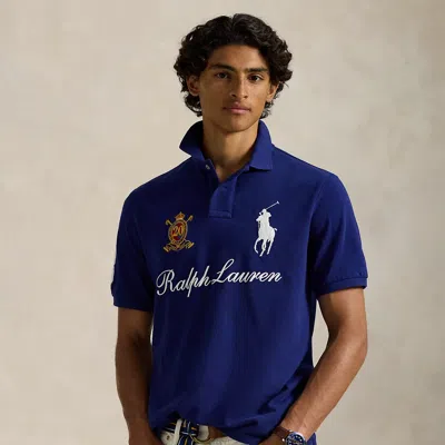 Ralph Lauren Big Pony 20th Anniversary Polo Shirt In Blue