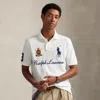 Ralph Lauren Big Pony 20th Anniversary Polo Shirt In Blue