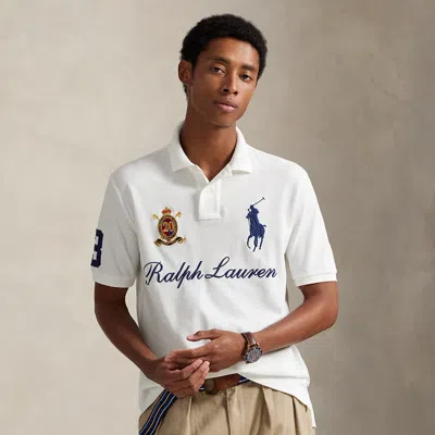 Ralph Lauren Big Pony 20th Anniversary Polo Shirt In Blue