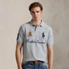 Ralph Lauren Big Pony 20th Anniversary Polo Shirt In Gray