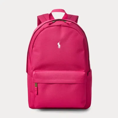 Ralph Lauren Kids' Big Pony Backpack In Pink