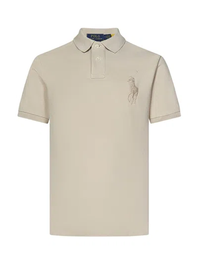 Ralph Lauren Big Pony Polo In Neutral