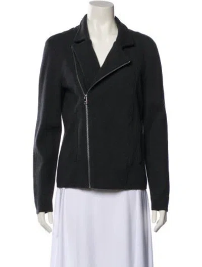 Pre-owned Ralph Lauren Biker Jacket In Blue