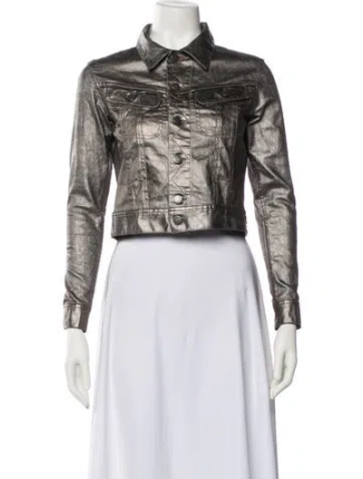 Pre-owned Ralph Lauren Biker Jacket In Neutral