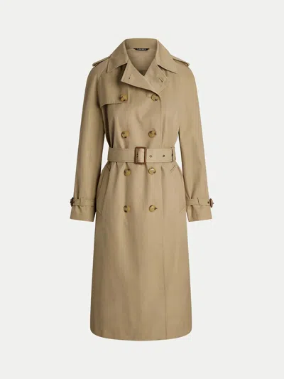 Ralph Lauren Bl Db W Ns44 Lined Coat In Birch Tan