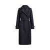 Ralph Lauren Bl Db W Ns44 Lined Coat In Blue