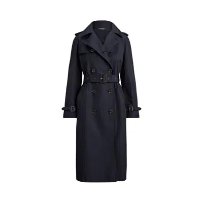 RALPH LAUREN BL DB W NS44 LINED COAT