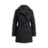 Ralph Lauren Bl Sf Pf 32 Insulated Coat In Black